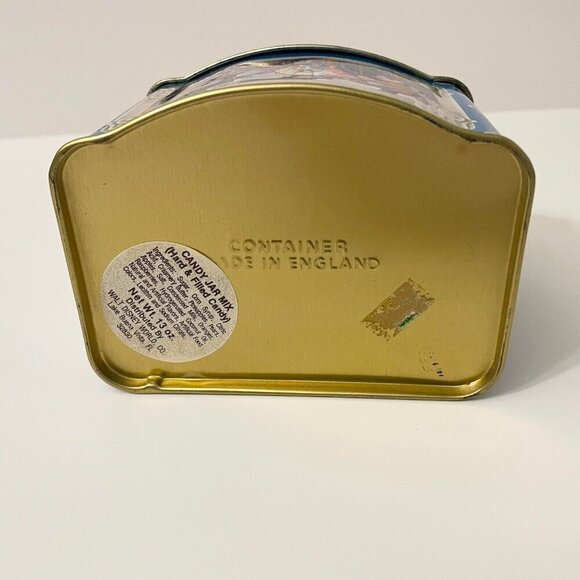 Vintage 1985 Walt Disney Productions Tin Box with Hinged Lid England Flaws - Picture 7 of 16